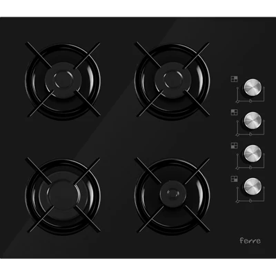 FERRE S2240CE SİYAH CAM SETÜSTÜ OCAK